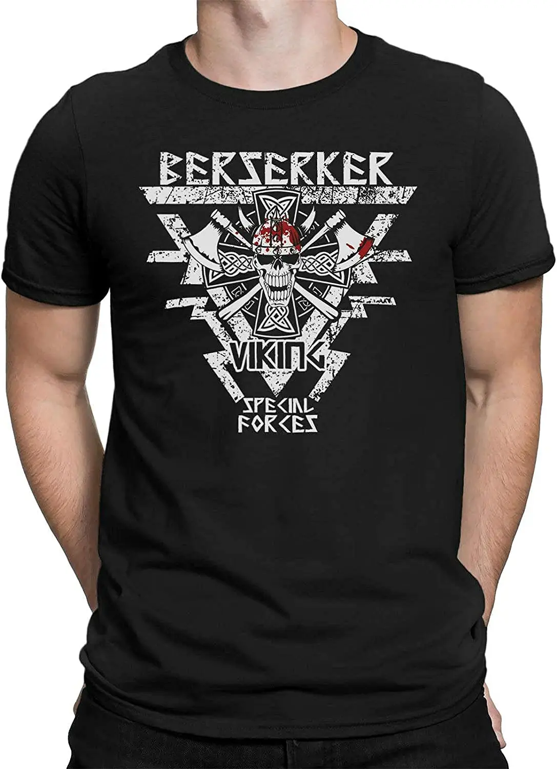 

Nordic Viking'er Special Forces Berserker T-Shirt New 100% Cotton O-Neck Summer Short Sleeve Casual Mens T-shirt Size S-3XL