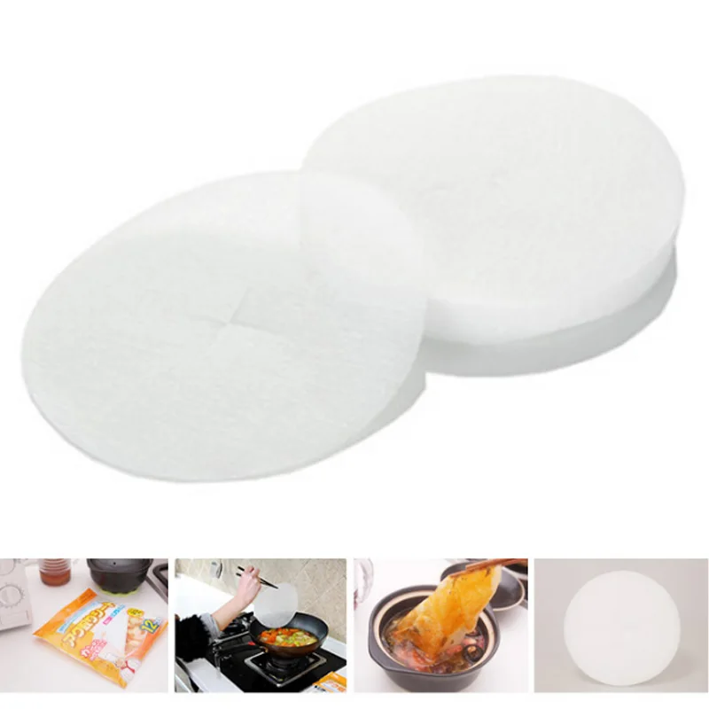 Kitchen Oil Absorbing Film Cooking Baking Barbecue Food Mat Soup Oil Absorption Film Blotting Paper Kitchen BBQ