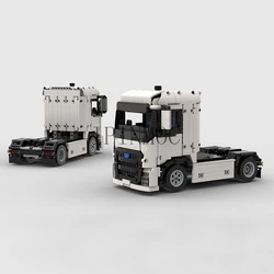 Bloc de construction européen pour enfants, camion lourd f max MOC 69945, cadeau, accessoires technologiques, jouets pour garçons, 2018 