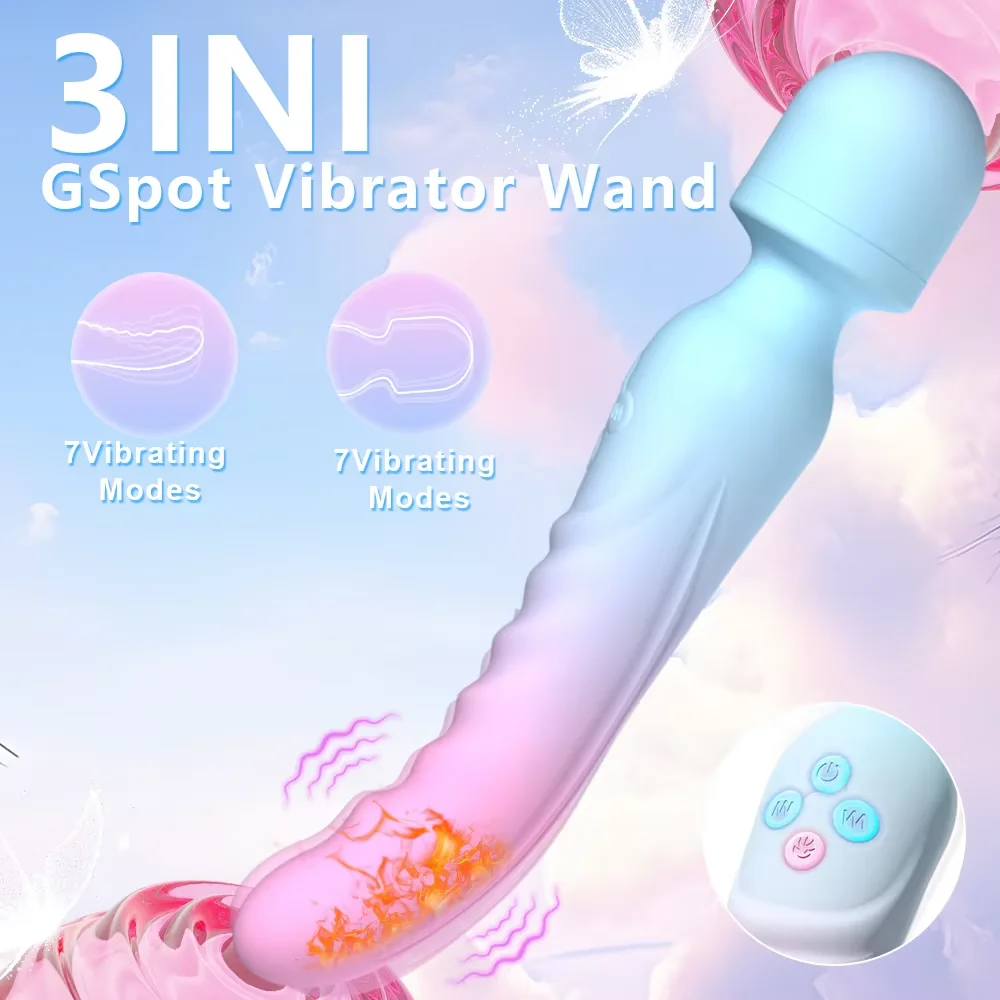 3 IN 1 Modus Dildos Vibrator AV Sex Maschine Zauberstab Klitoris G-punkt Stimulator Weibliche Vagina Massager Frau Erwachsene Sex spielzeug 18 + 1