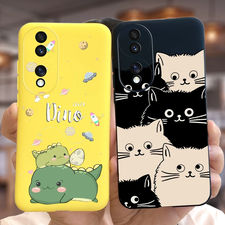 Lovely Cartoon Soft Silicone TPU Phone Case -