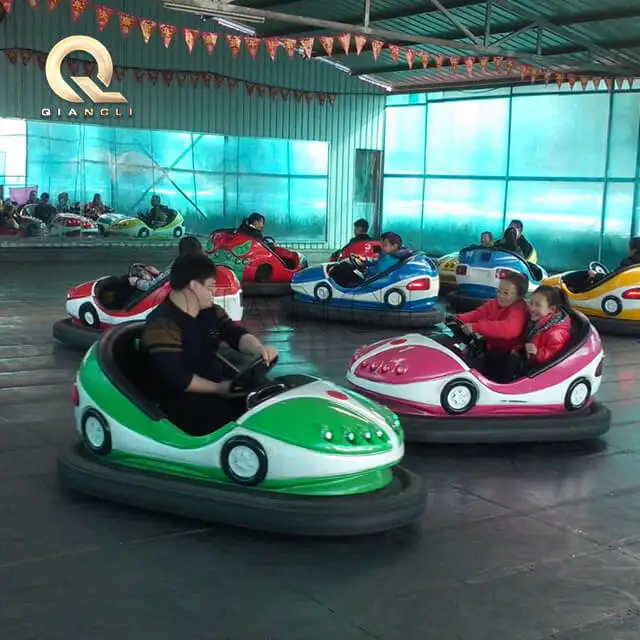 Carnival Most Popular Family Bumper Cars Child Operated Ground Net Electric Bumper Car