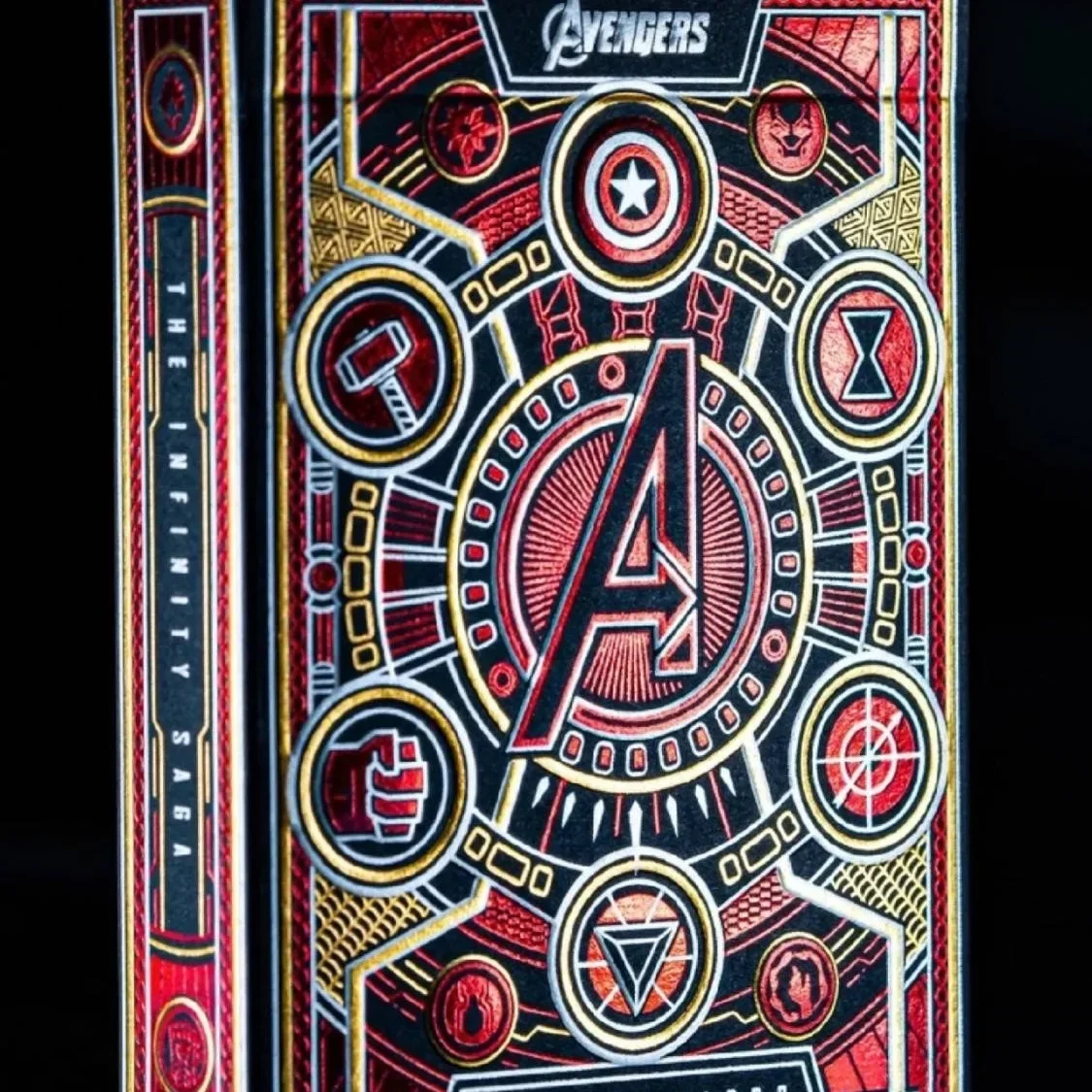 マーベル アイアンマン スパイダーマン キャプテン アメリカ ブラック