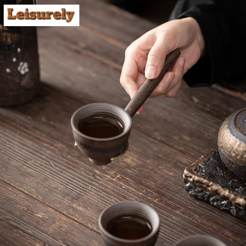 Japanese Rough Pottery Tea Six Gentlemen Japanese Tea Tool Set Tea Brush Household Teaware Utensils Chinese Tea For Tea Ornament