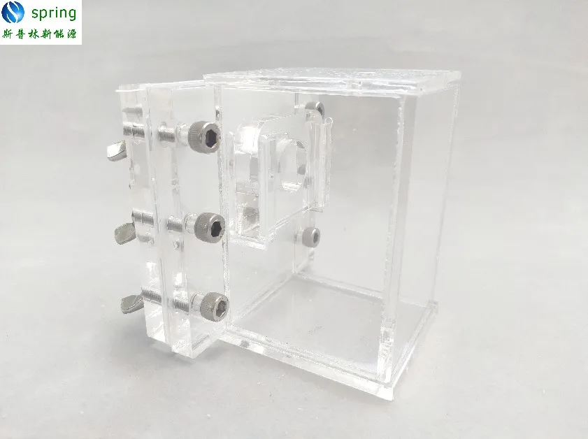 

Mg air/aluminum Al battery testing device with large capacity electrolytic cell MA