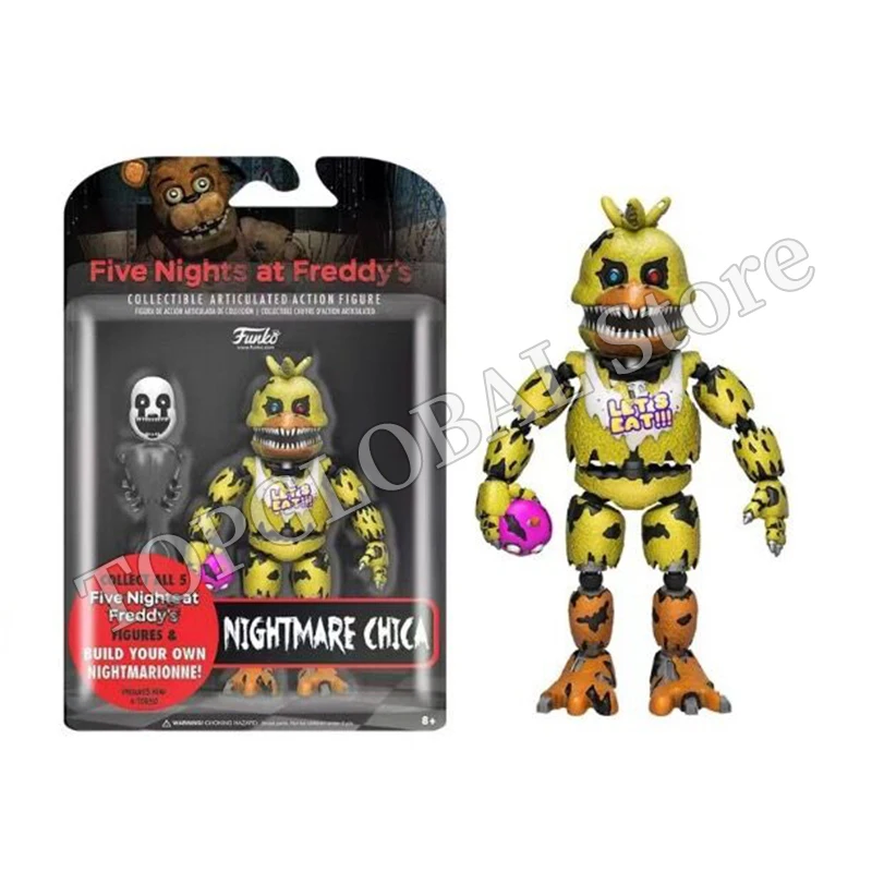 Fnaf-フレディのPVCアクションフィギュア,ファンタイムの