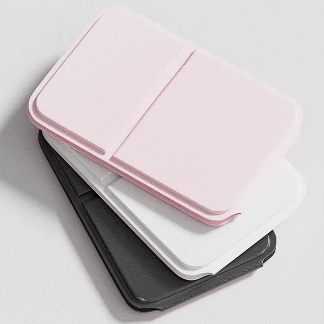 Mini miroir de maquillage portatif, table de dortoir et utilisation au bureau, miroir pliant réglable et Portable 4