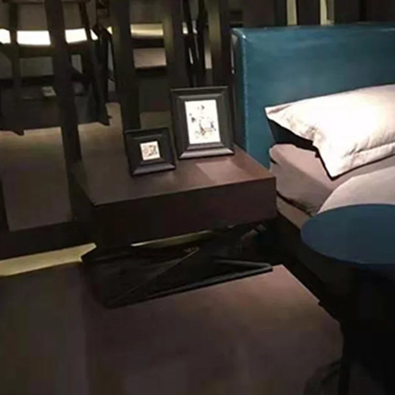 

Ночники для хранения в простом дизайне, современные минималистичные Роскошные мобильные ночники, скандинавский милый стол, тумба, мебель для спальни