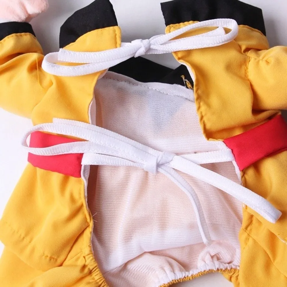 재미있는 애완동물 태권도 의상 통기성 좋은 편안한 고양이 코스프레 의상 유니폼 스타일 애완동물 변신 의상