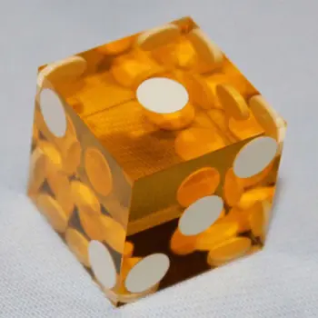 Dadi trasparenti a 6 facce D6 da 19 mm per giochi da tavolo e puzzle, ideali per il grooming della barba