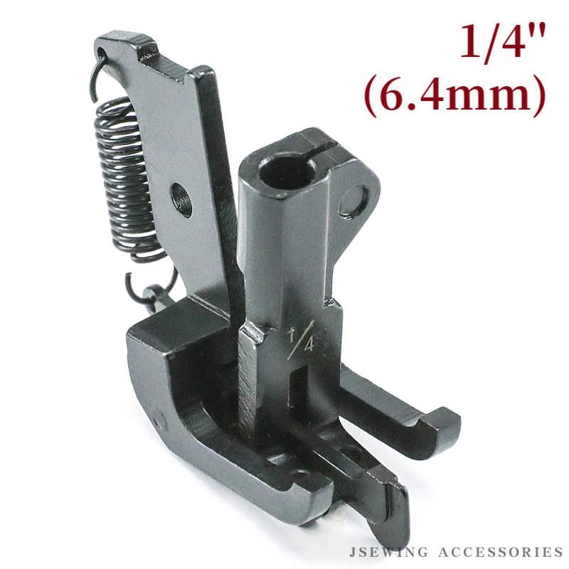 Walking Presser Foot Set With Center Guide Fit Double Needle