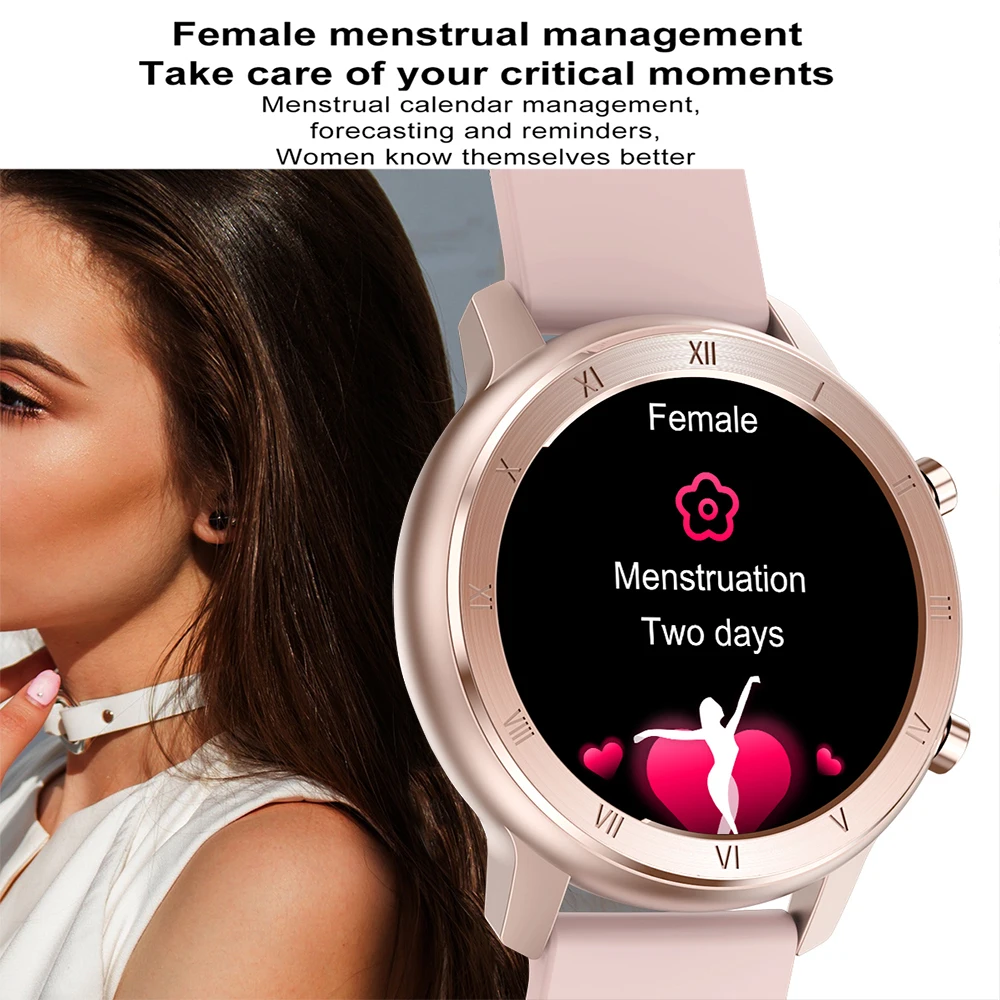 2020 Smart Watch Women Men ECG Heart Rate Blood Pressure IP68 Waterproof Fitness Watch Ladies Smartwatch Connect ȵ̵ IOS