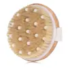 Shower Brush Soft Bristles Body Brush Cellulite Wet Dry Lymphatic Drainage Skin Exfoliating 5