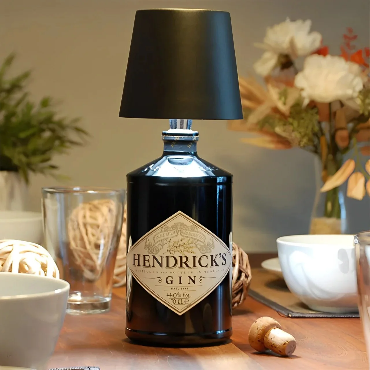 Wireless Bottle Lamp , Touch Control of 3 Colors and Stepless Dimming, Suitable for Wine Bottles, An Alternative to Wine Corks 4
