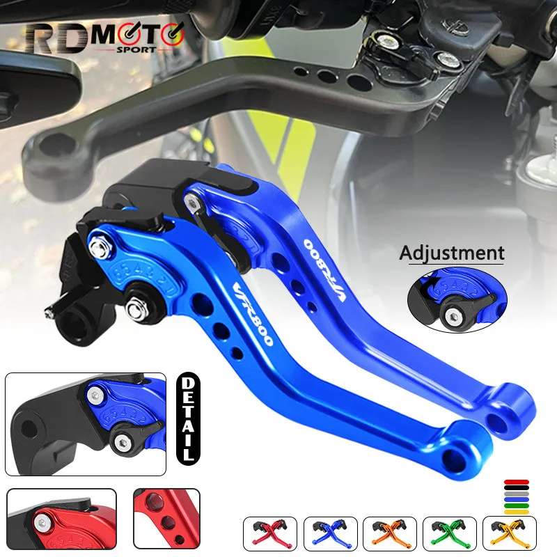 

Motorcycle Accessories Adjustable Brake clutch Handle levers For HONDA VFR800 F 2002-2015 2016 2017 2018 vfr 800