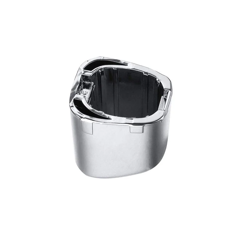 Chrome Car Hand Brake Button Cover Handbrake Lever Parking Button Trim Cover Car Accessories for Polo Cross 6Rd 711 333 A handbrake button cover