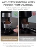 HiBREW Automatic Burr Mill Electric Coffee Grinder with 31 Gears for Espresso American Coffee Pour Over Visual Bean Storage G3 5