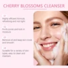 Cherry Blossom Facial Cleanser Deep Cleansing Oil Control Moisturizing Non Tightness Hydrating Facial Cleanser Suitable All Skin 2