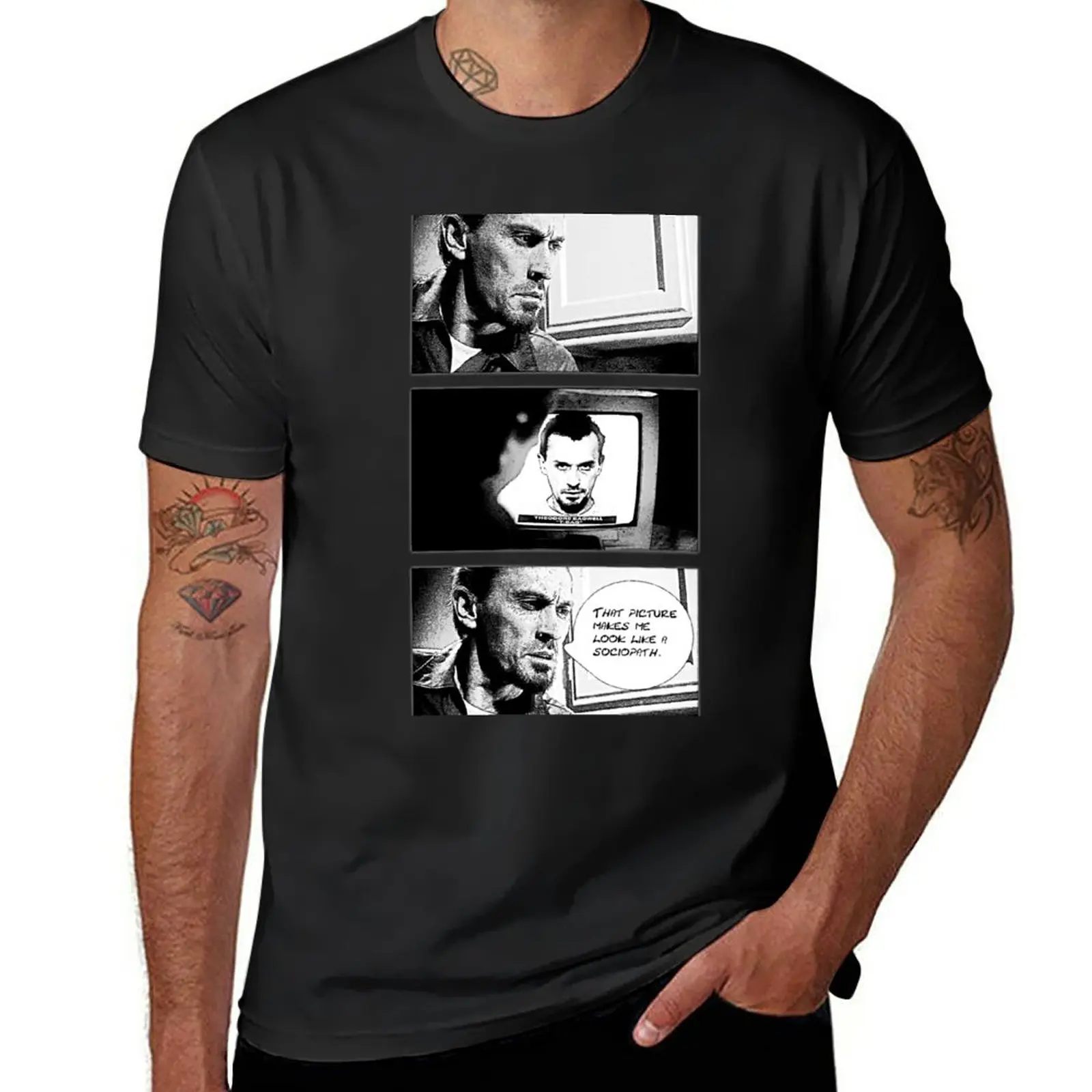

New That picture makes me look like a sociopath. T-Shirt heavyweight t shirts t-shirts man mens workout shirts