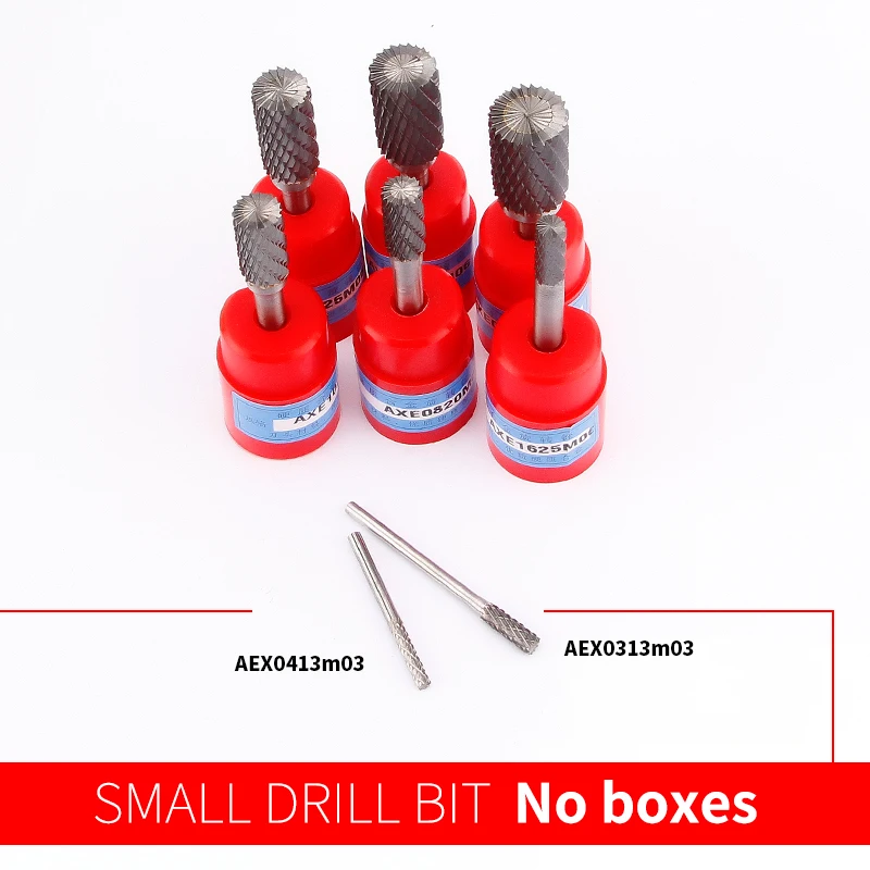 텅스텐 강철 로터리 파일 상단에 블레이드가 있는 1pcs Boule 슬롯 초경 합금 원통형 밀링 커터 컬럼 유형 3-16mm