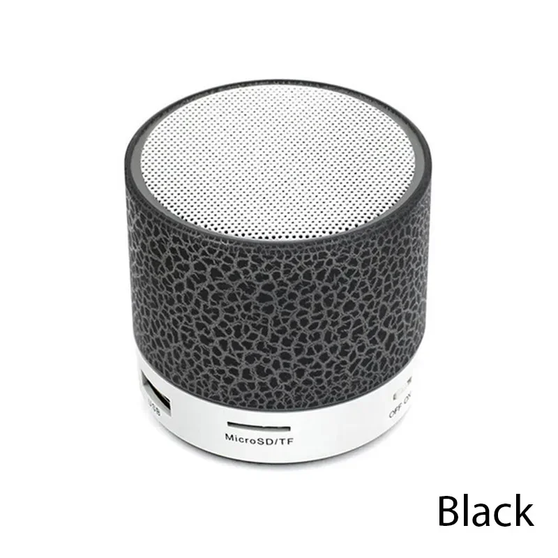 Bluetooth Mini Speaker Wireless Speaker Colorful LED TF Card USB Subwoofer Portable MP3 Music Sound Column For PC Phone 5