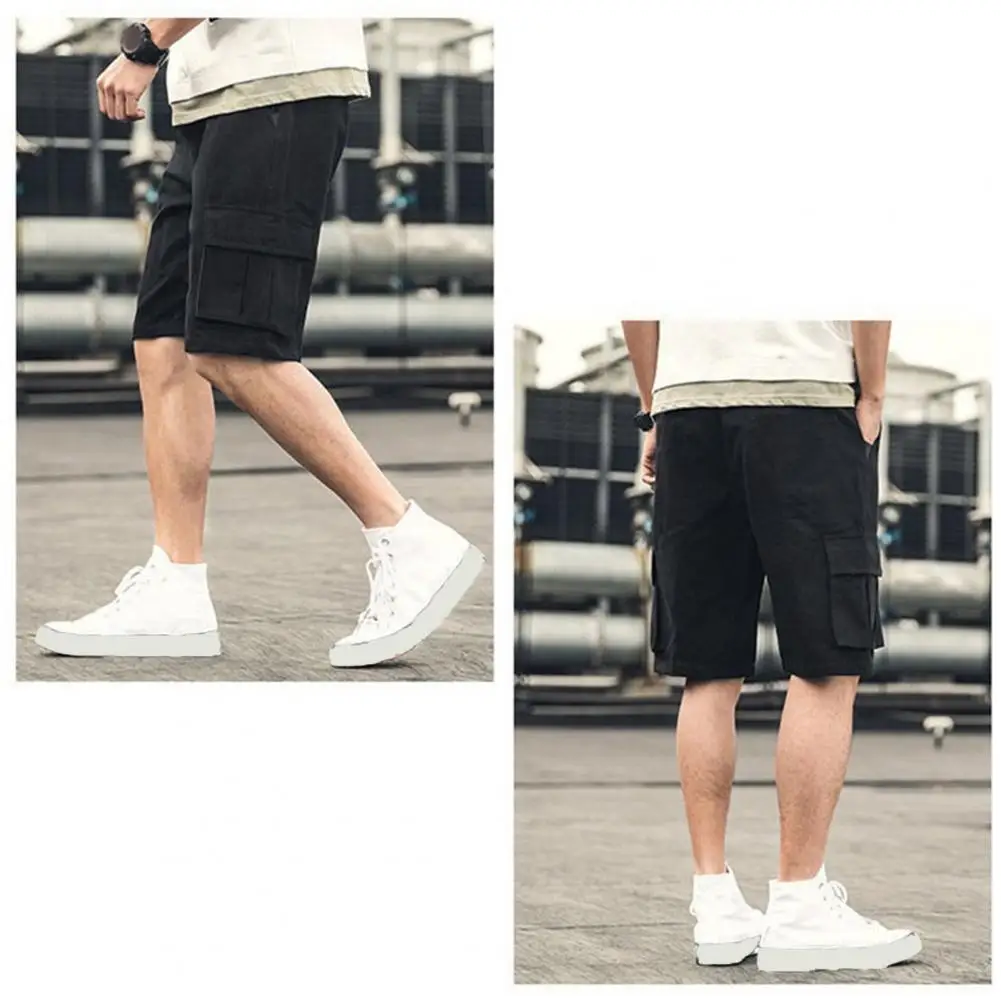 

Casual Shorts with Pockets Men's Plus Size Cargo Shorts with Multiple Pockets Breathable Fabric Quick-drying for Outdoor