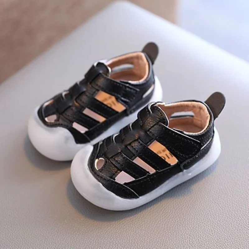 Kids Shoes Girls' /Boys' Sandals 2023 Summer Infants' Soft Sole Walking Shoes Anti Slip Boys Beach Shoes Baby Sandals босоножки 4