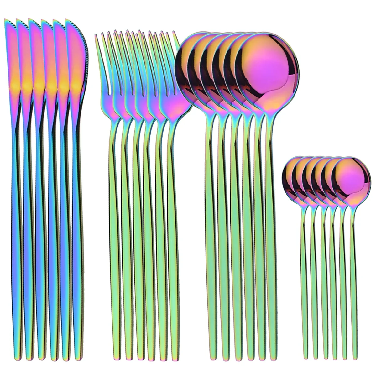 Rainbow 24Pcs