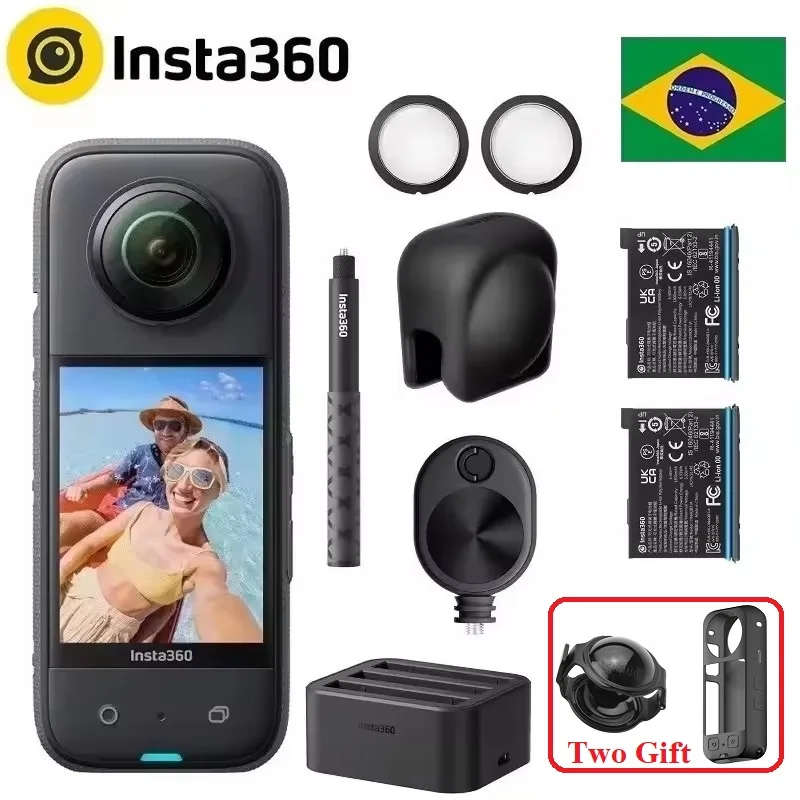 Insta360 X3 Action Camera 1800mAh Battery 5.7K Video 10M