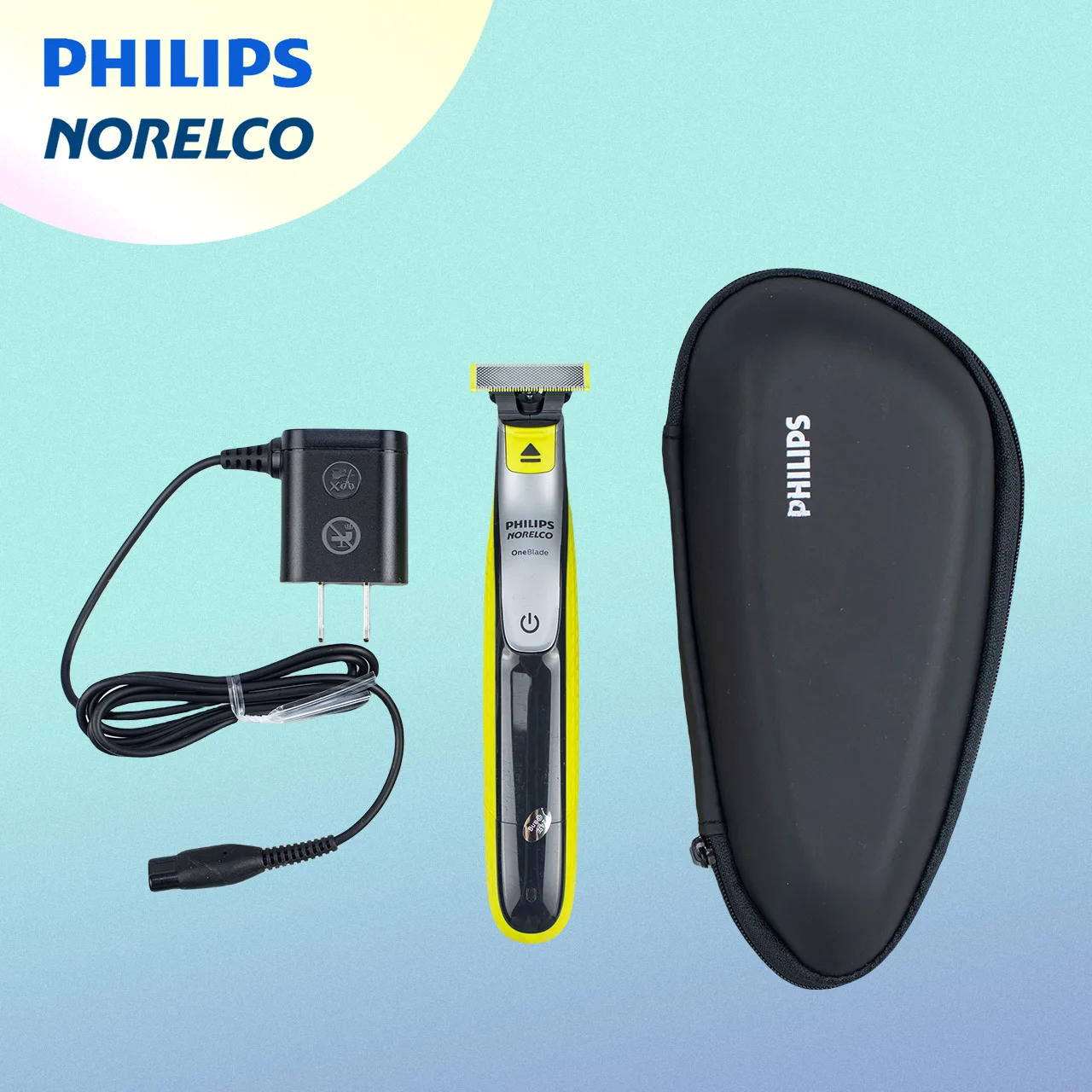 필립스 Norelco QP2630 싱글 블레이드 면도기 및 페이스 하이브리드 전기 수염 트리머, 오리지널 포장X 필립스 Norelco QP2630 싱글 블레이드 면도기 및 페이스 하이브리드 전기 수염 트리머, 오리지널 포장X