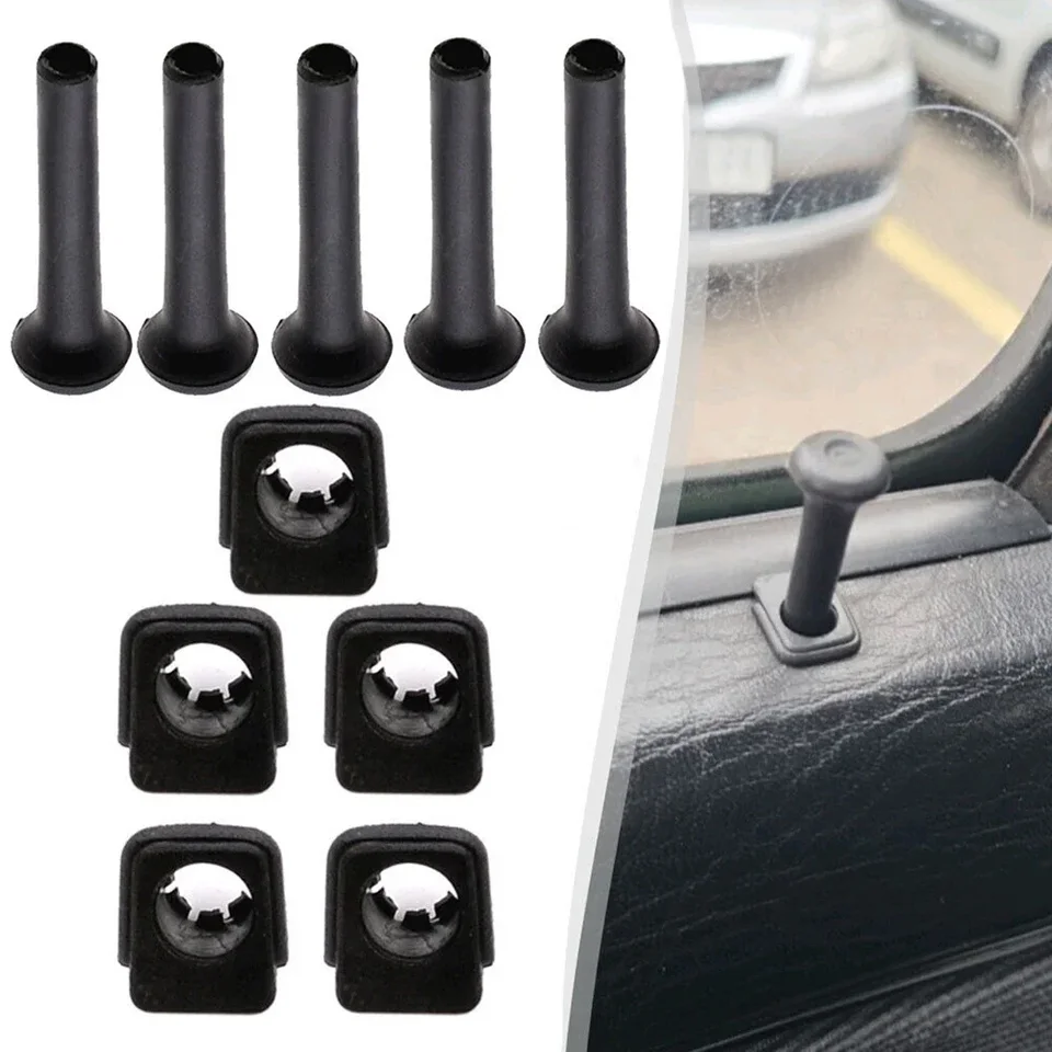 4 Stks/set Auto Deurslot Pin, Auto Interieur Deurslot Pin Knop Cover 4 Stks/set Auto Deurslot Pin, Auto Interieur Deurslot Pin Knop Cover