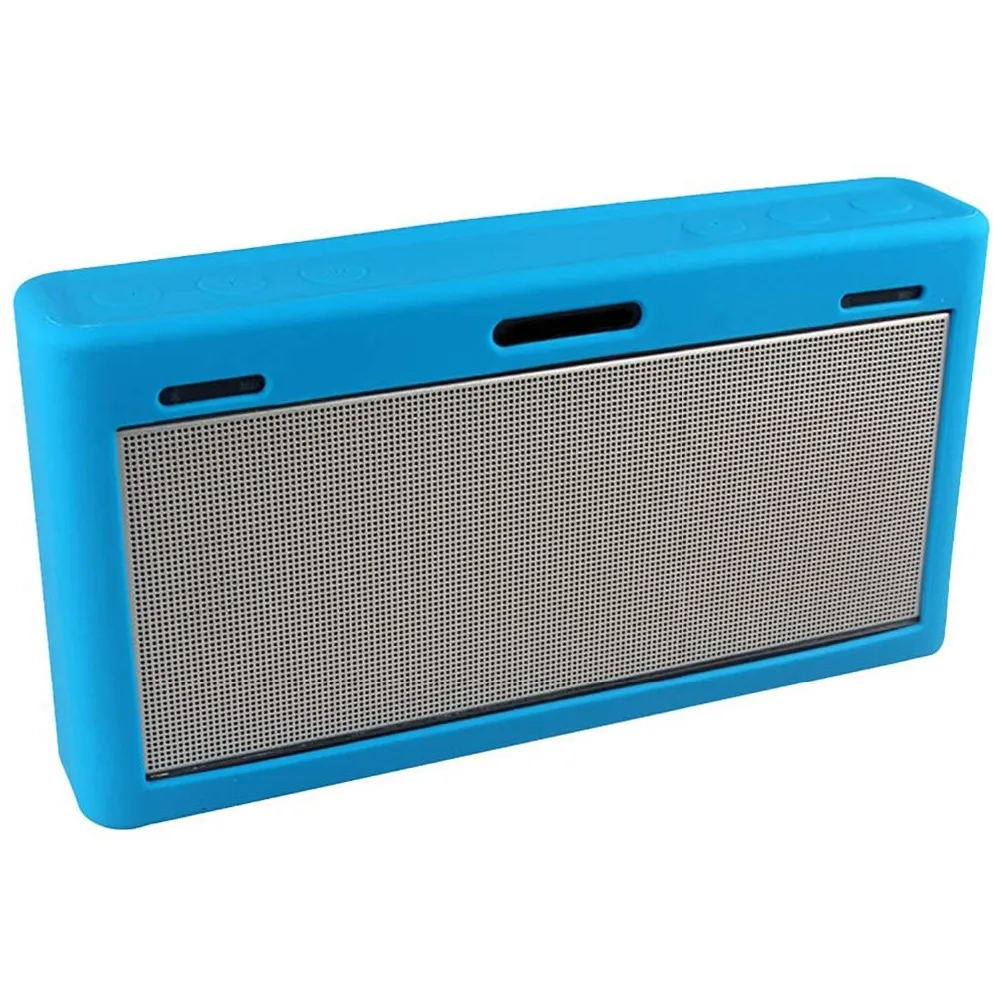 Replacement Durable Protective Silicone Gel Case Skin Cover Pouch Box Bag for Bose Soundlink III 3 Bluetooth Wireless Speaker