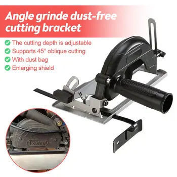 Hand Angle Grinder Converter To Cutter Cutting Machine Refit Electric Chain Saw Circular Saw Bracket Base Woodworking Table Tool 4
