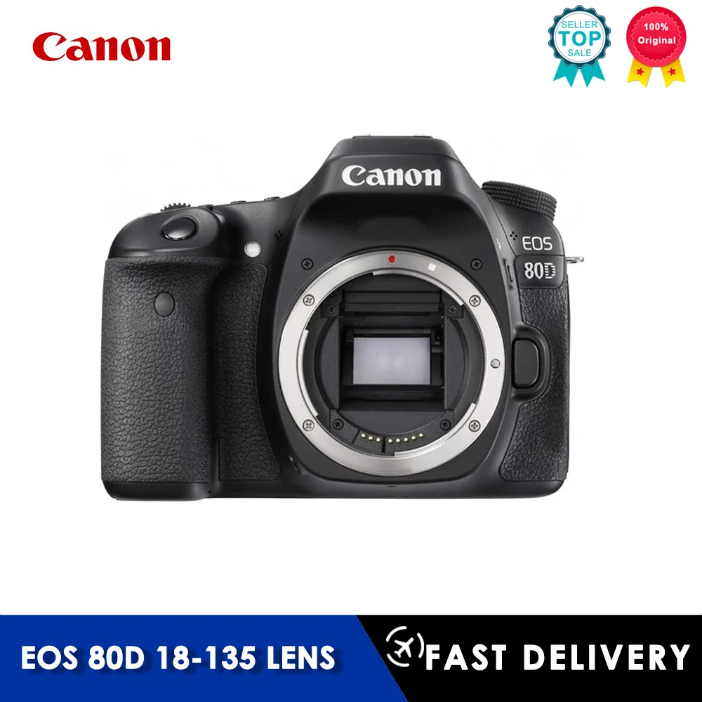 Canon 80D DSLR Camera