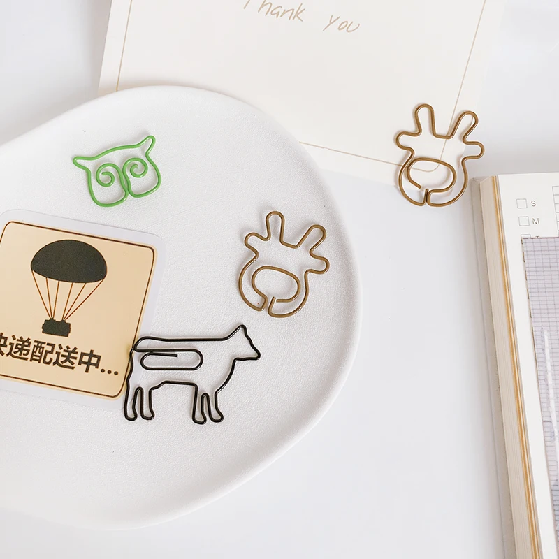 Office Paper Clip Animal Animal Shape Paper Clip Animal Clip Cute