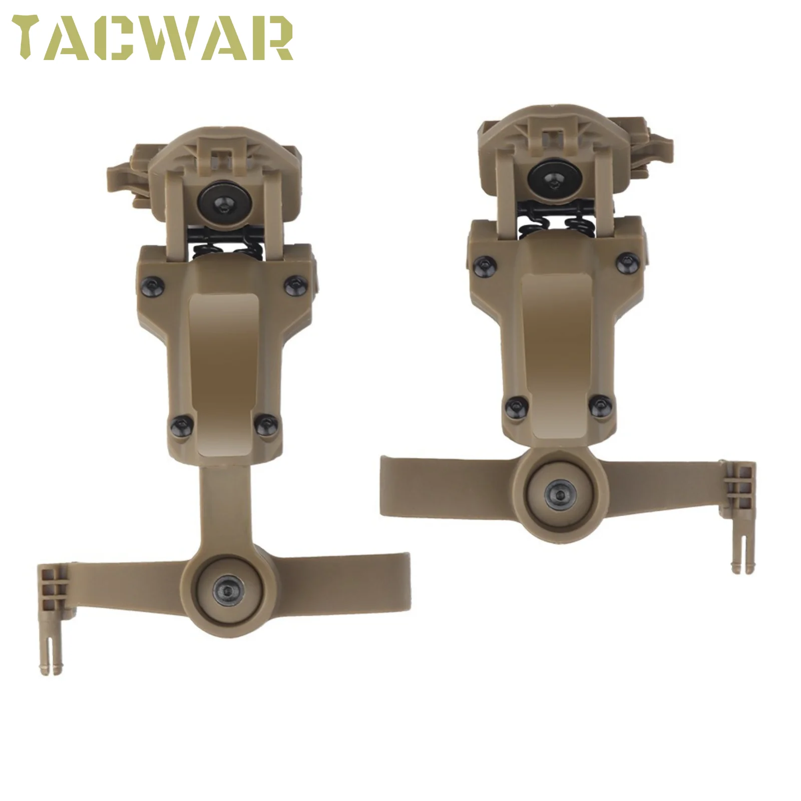 Buy Helmet ARC Rail Adapter,Multi-Angle Rotation Headphones Holder For Comtac 3 Headsets Ops Core Arc And Team Wendy M Lok Rail
