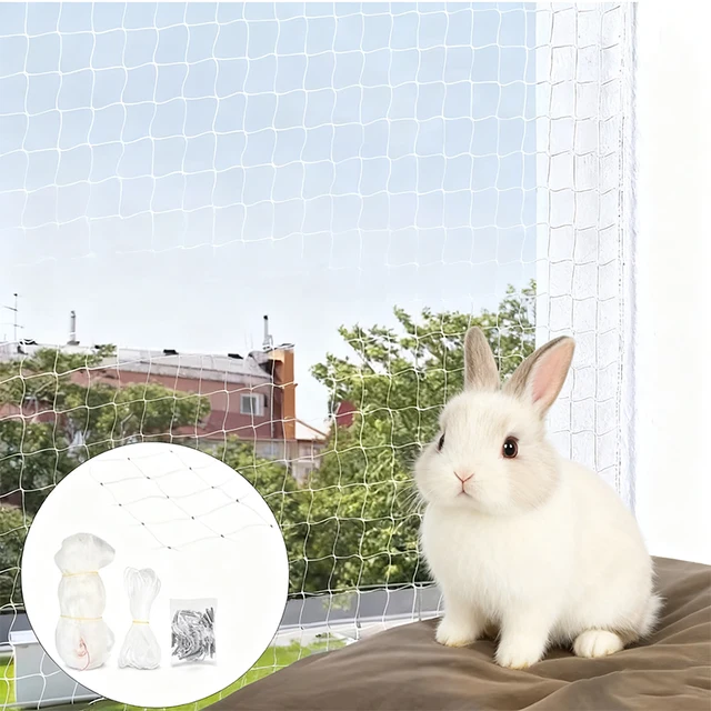Pet Safety Netting Nylon Bird and Cat Protection Netting Prevents Cats From Escaping or Falling From Balconies Safety Railings 2