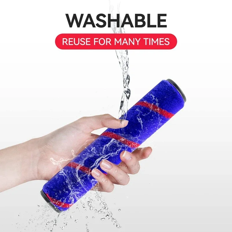 Soft Roller Brush Head Replacement for Cordless Stick Vacuums