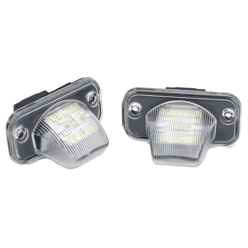 Car 18Smd Led License Plate Number Light For-Vw Transporter T4/Caravelle Mk4/Multivan Passat B5 B6 Combi Eurova