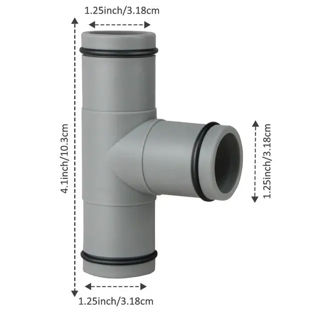 Medence Tömlőcsatlakozó 32 Mm -Es Szűrőszivattyú Szivattyú Csőcső -Medence Kiegészítők 1.25 Hüvelykes Csőcsatlakozó A Vezérlés Csatlakoztatásához - Image 6