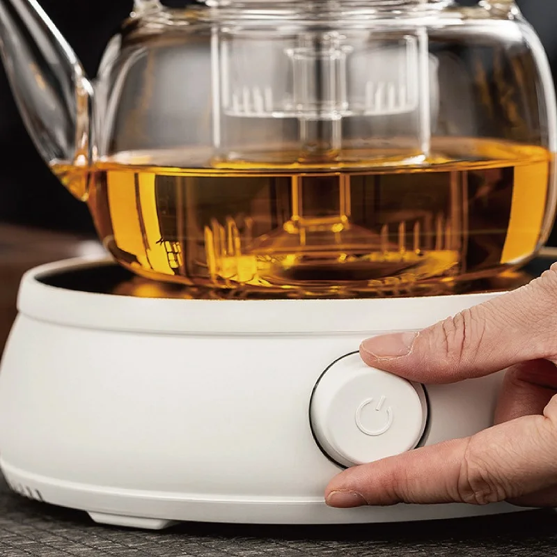 110V/220V Smart Electric Ceramic Stove Multifunctional Tea Stove 800W Mini Coffee Electric Hot Plate 8 Gear Mute Water Boiler 4