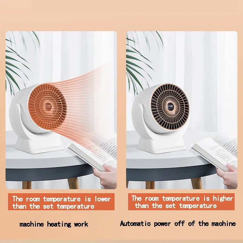 Portable Electric Heaters 220V Mini Home Heater Fan Hang Room Warmer 200W  Fast Heat Calefactor Electrico Energy Saving