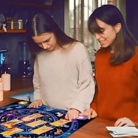 السماوية زودياك علم التنجيم مذبح القماش 12 علامة البوليستر حصيرة ، التارو مفرش طاولة للطقوس والديكور والهدايا الروحية 4