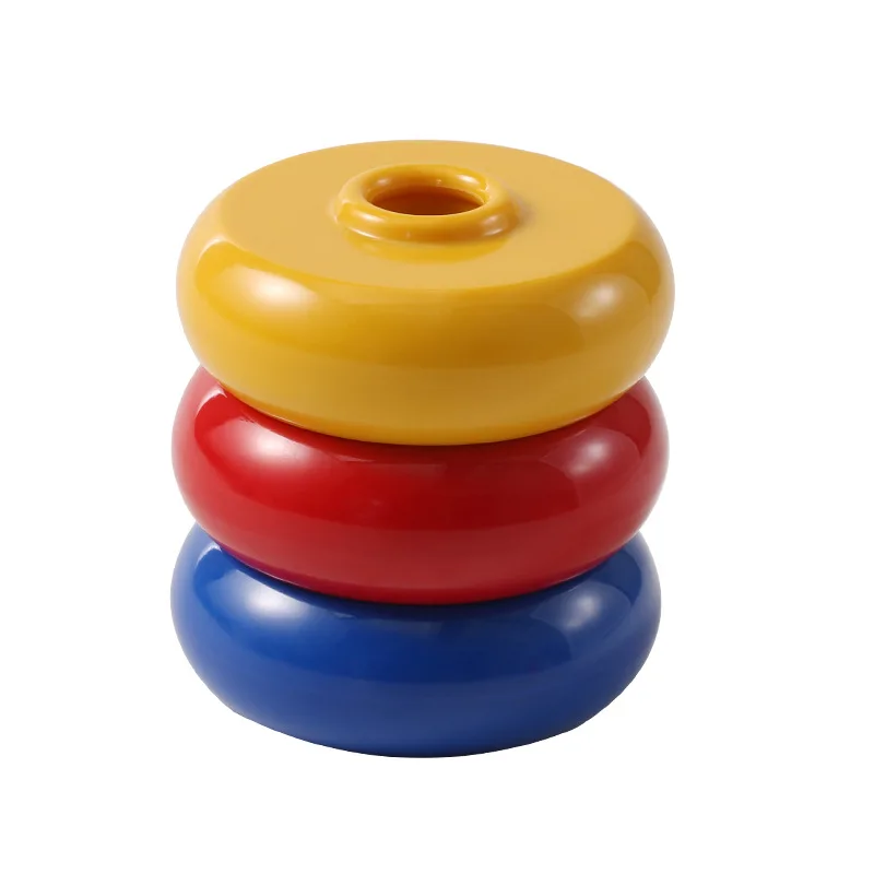 Nordic Style Desktop Ornaments Melamine Round Aromatherapy Essential Oil Aromatherapy Stick Decorative Bottle Jar