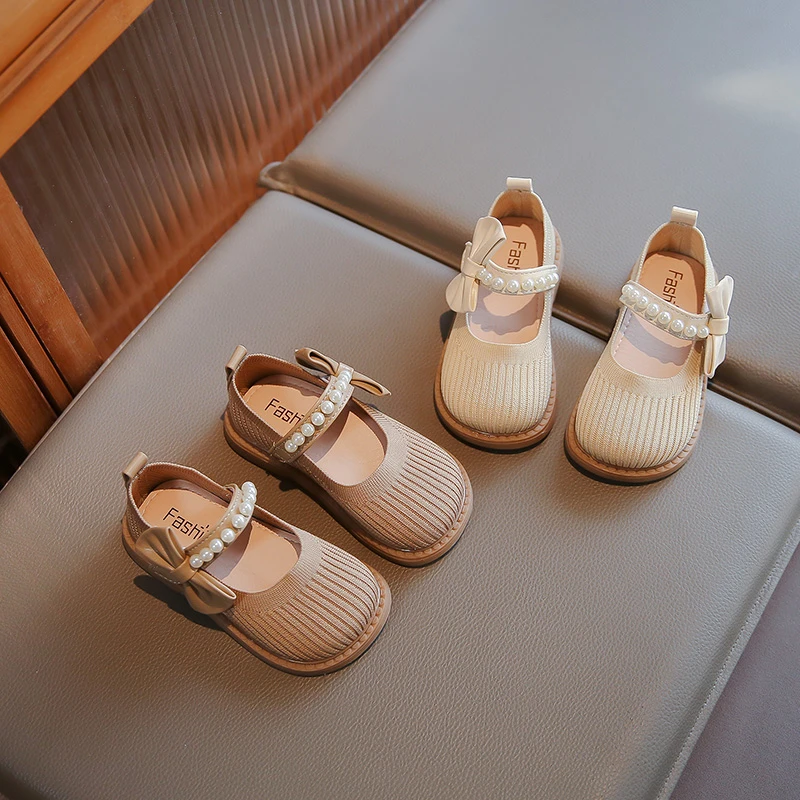 Leather Kids Mary Jane Shoes for Girls Spring Autumn