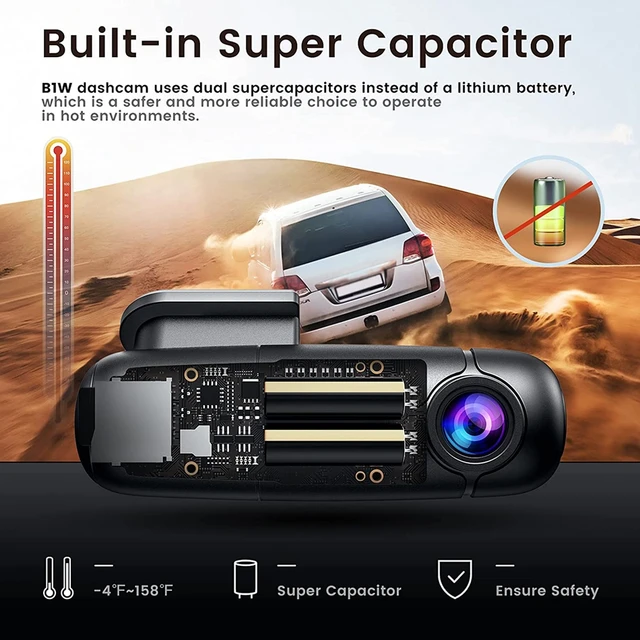 Blueskysea B1W Mini WiFi Dashcam