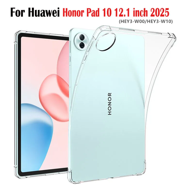 Protective Clear Silicone Tablet Case