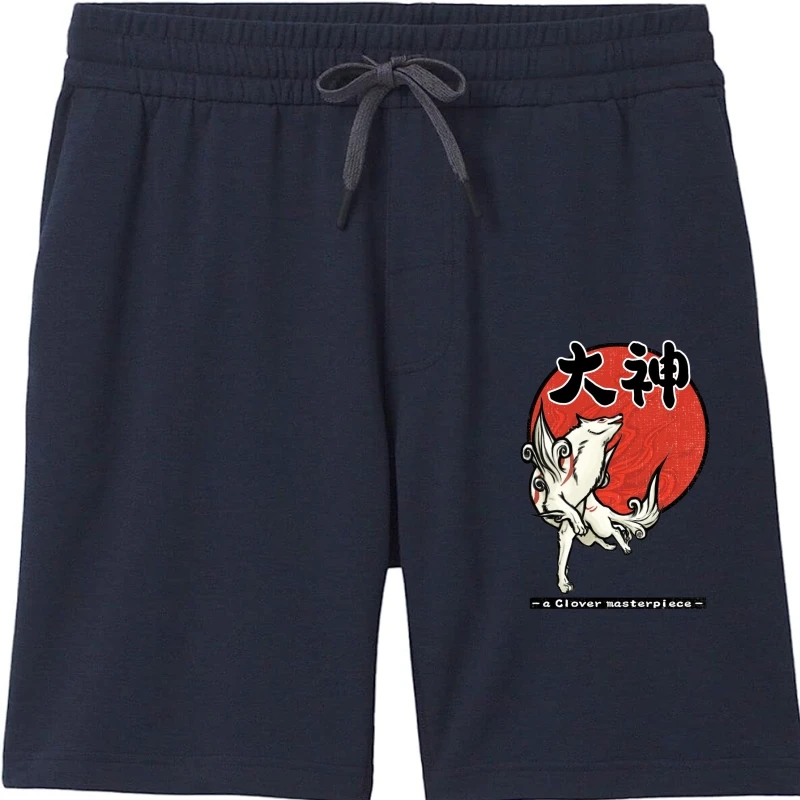 

Мужские шорты Харадзюку мужские Amaterasu Okami для мужчин, новинка 2020, японские Стильные шорты с графическим принтом Ammako для мужчин