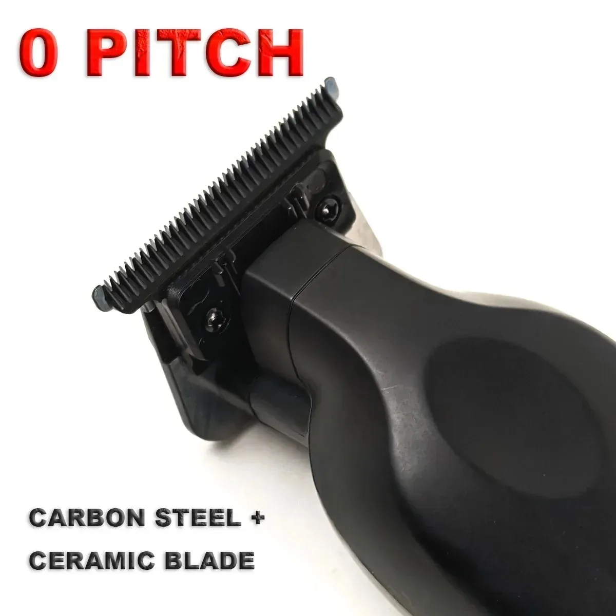 Professional Electric Trimmer 7000RPM High-speed Motor with Charging Base DLC Coated Blade Barbers Hair Clipper 3 Colors Carving 4