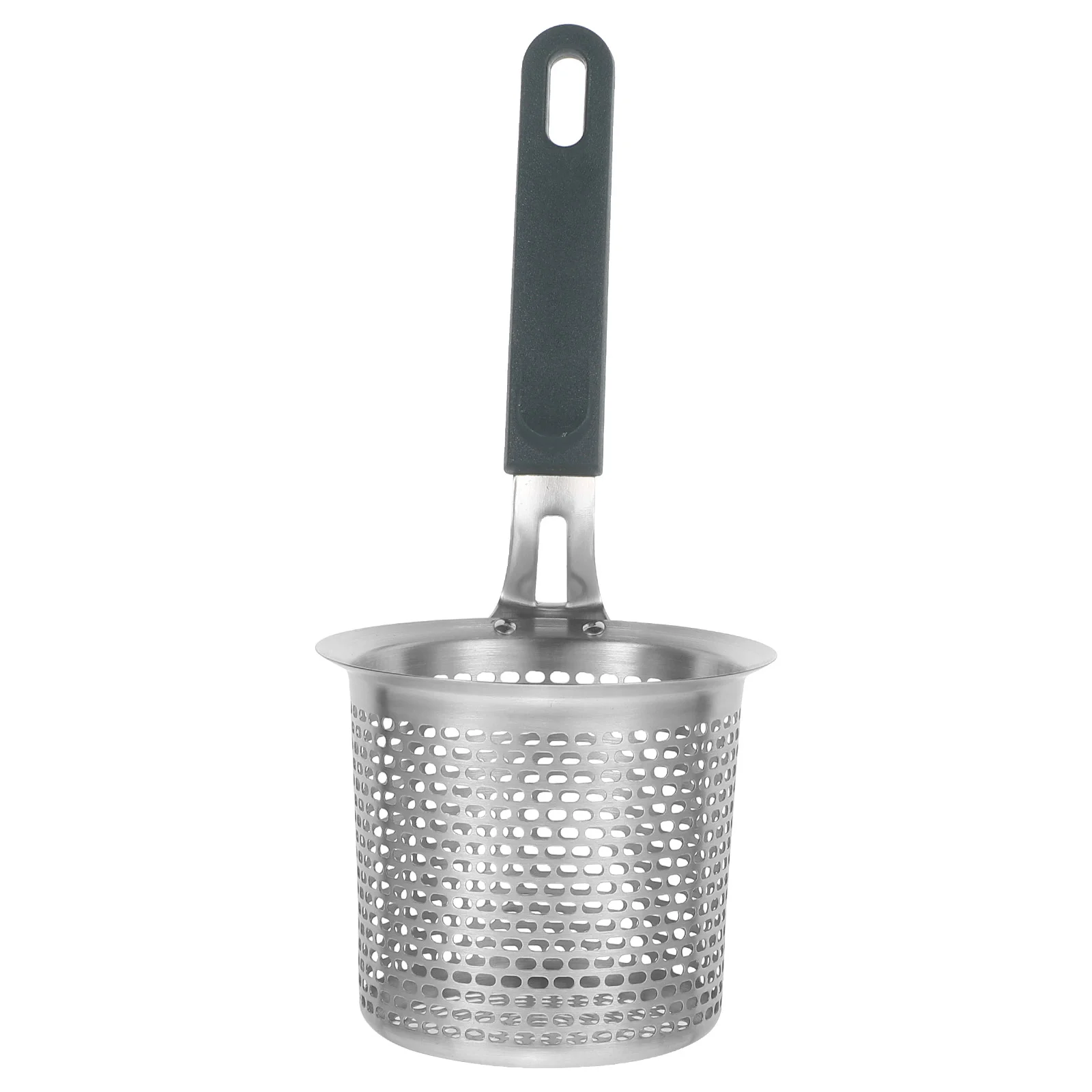 

Fine Mesh Strainer Spoon Multi-function Strainer Colander Deepened Oil Frying Basket With Long Handle